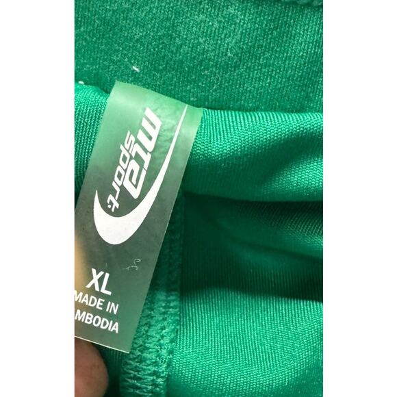 MTA Sport Womens XL Green Running  Shorts Built in Brief - Picture 3 of 9